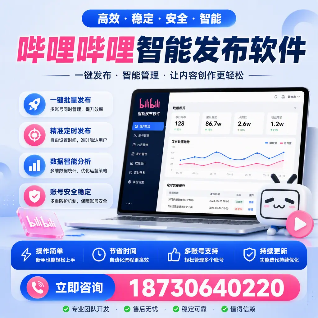 如何在 乌海 制定有效的哔哩哔哩智能发布策略